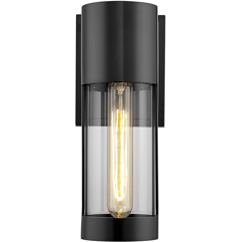 Hester 1 Light 10.6 inch Powder Coated Black Outdoor Wall Sconce